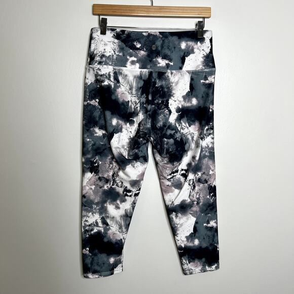 Marika Multicolored Abstract Patterned Ankle Leggings - Picture 3 of 5